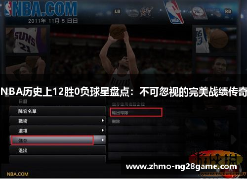 NBA历史上12胜0负球星盘点：不可忽视的完美战绩传奇